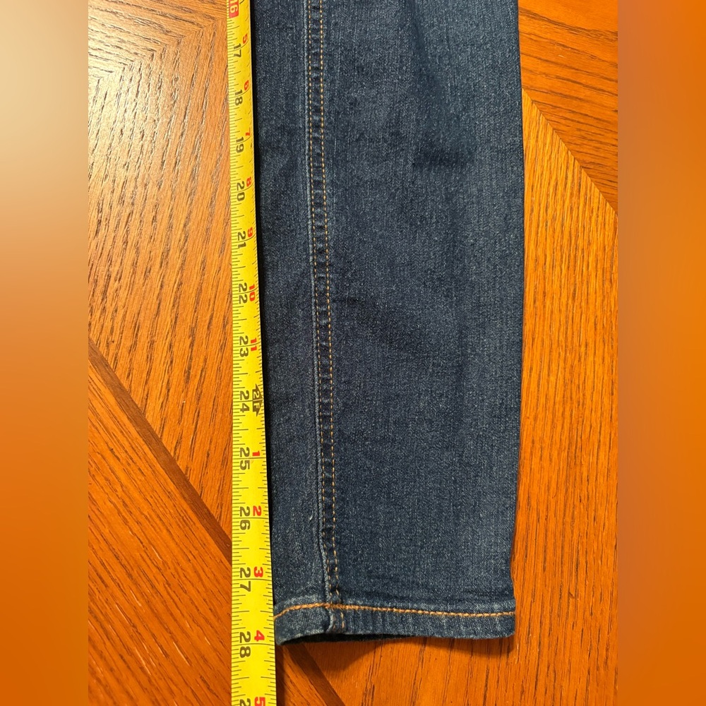 Womens Old Navy Dark Skinny Jeans size 6 Long - Picture 7 of 10